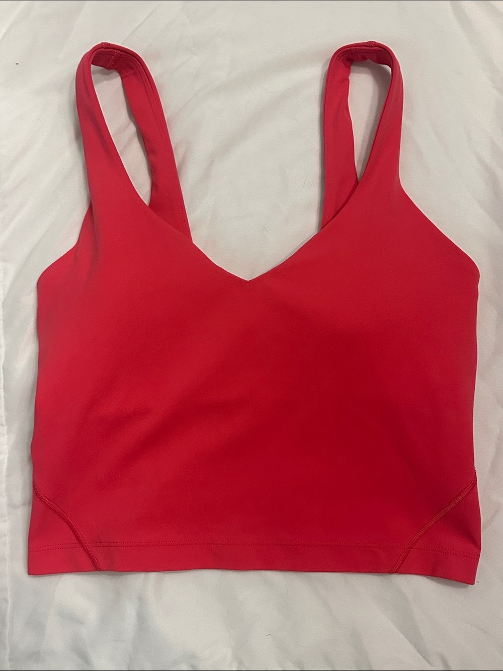 lululemon hot pink align cropped top